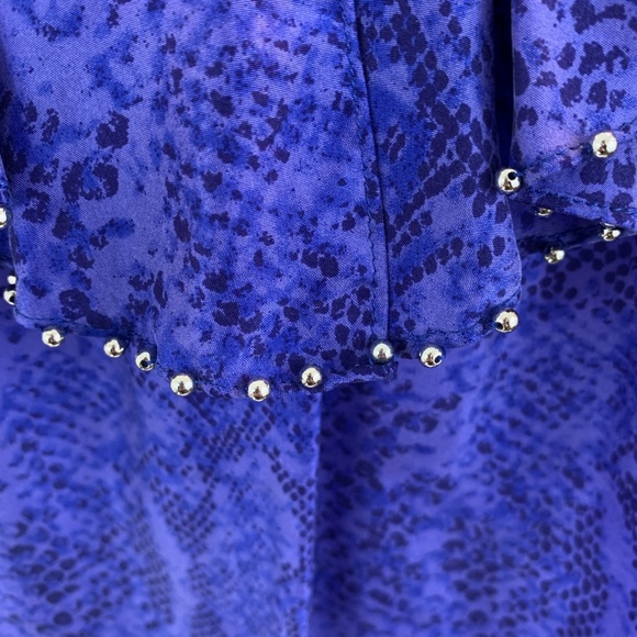 Rebecca Taylor Blue Blouse - Picture 2 of 5